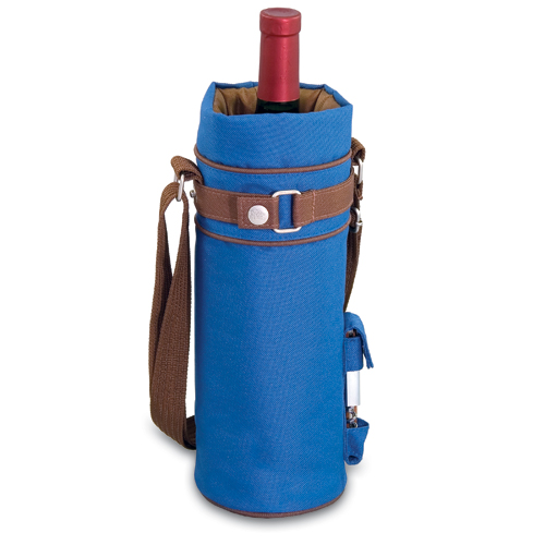 Picnic Time Wine Sack - Vista Blue