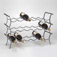 Wine Lounge  Wine Rack- Gunmetal