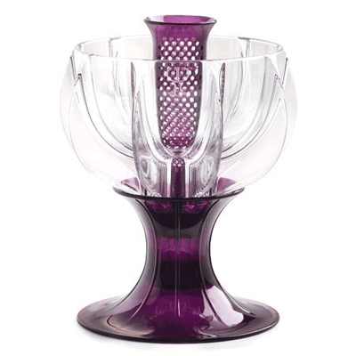 WineWeaver Wine Aerator- Crystalline Purple