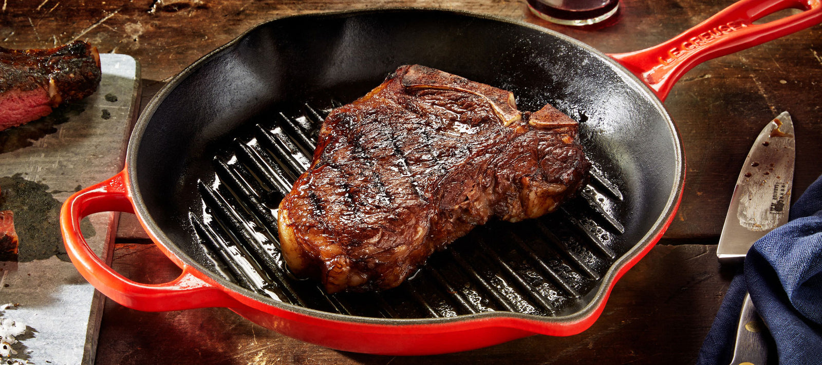 バーベキュー・調理用品 Chef's Design Giant Reversible Griddle Amazon.com: Commercial CHEF Cast Iron Griddle, Reversible