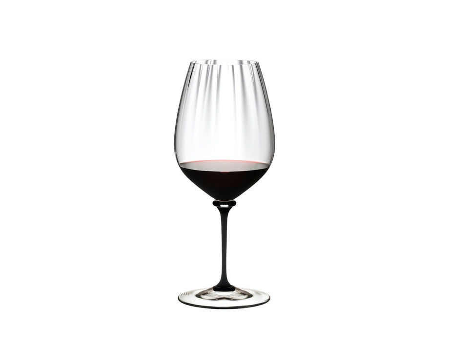 Riedel Fatto A Mano Performance Cabernet/Sauvignon - Clear Base/Black Stem