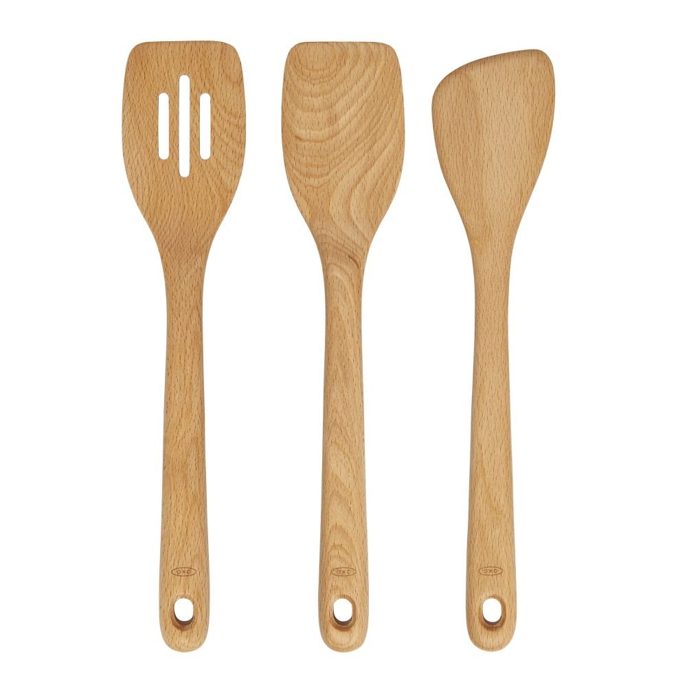 OXO 3 Piece Wooden Turner Set