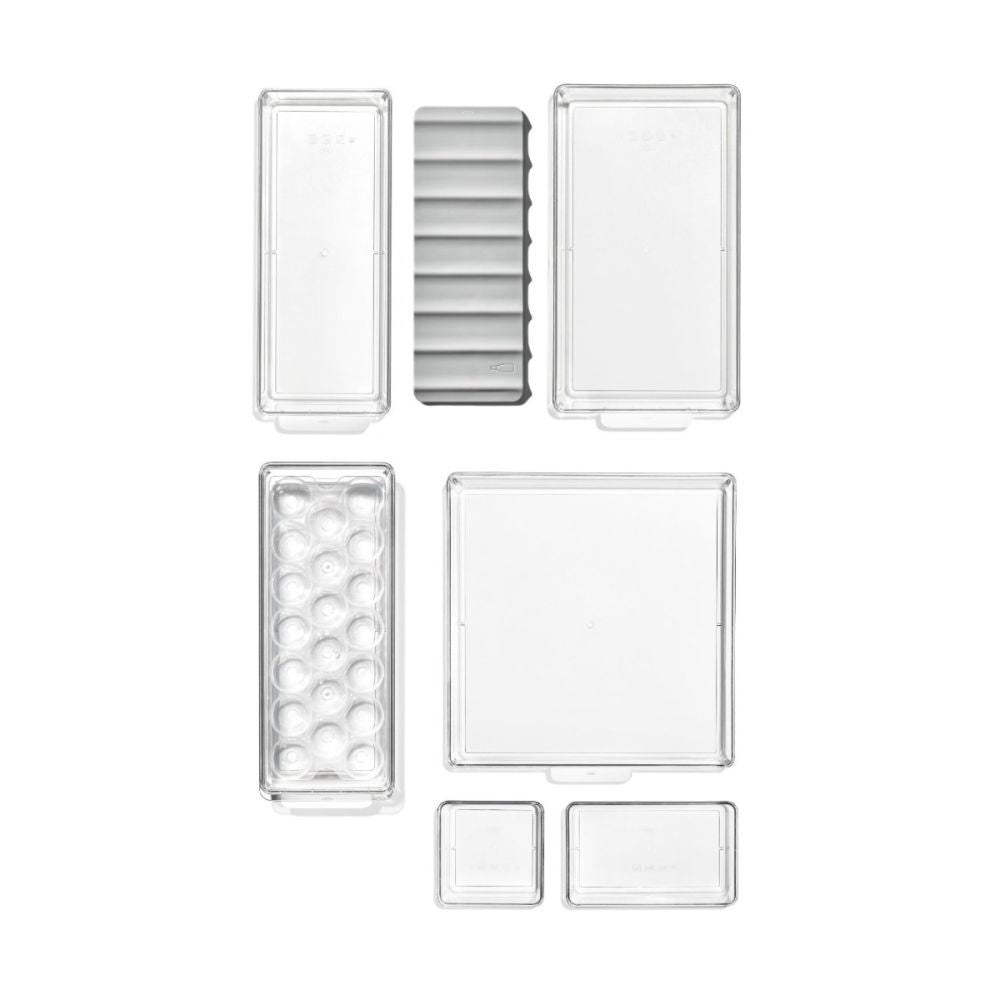OXO Good Grips 8-Piece Refrigerator Organization Set