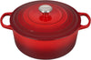 Le Creuset 5 Piece Cast Iron Cookware Set - Cerise