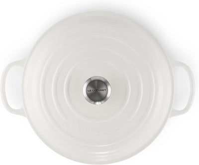 Le Creuset 5 Piece Cast Iron Cookware Set - White