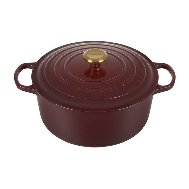 Le Creuset Signature 7.25 Quart Round Enameled Cast Iron Dutch Oven - Rhone