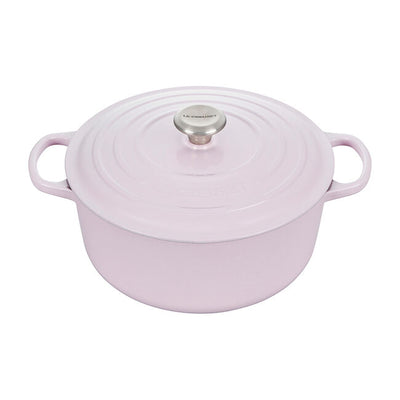 Le Creuset Signature 5.5 Quart Round Enameled Cast Iron Dutch Oven