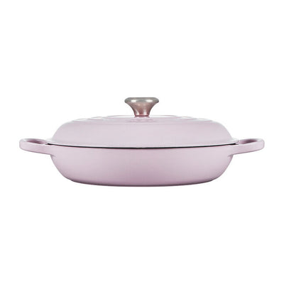 Le Creuset 3.5 Quart Signature Cast Iron Braiser - Shallot