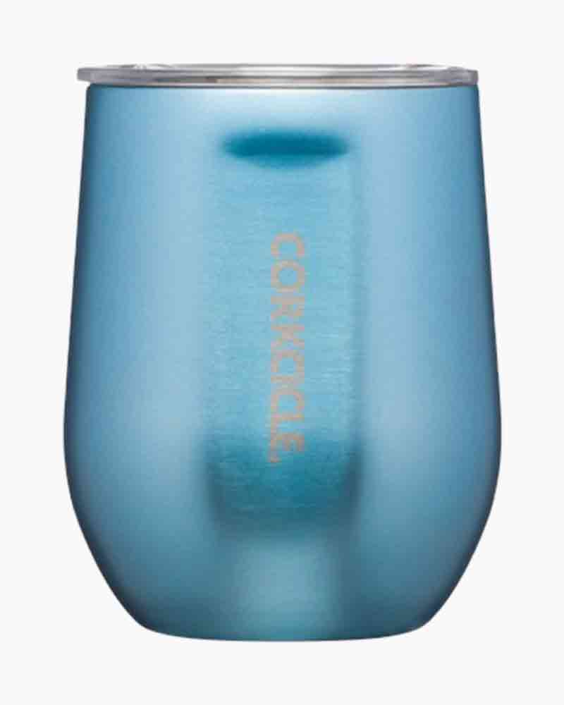 Corkcicle 12 oz. Stemless Wine Cup in Moonstone Metallic