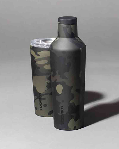 Corkcicle 16 oz. Canteen in Multicam Black