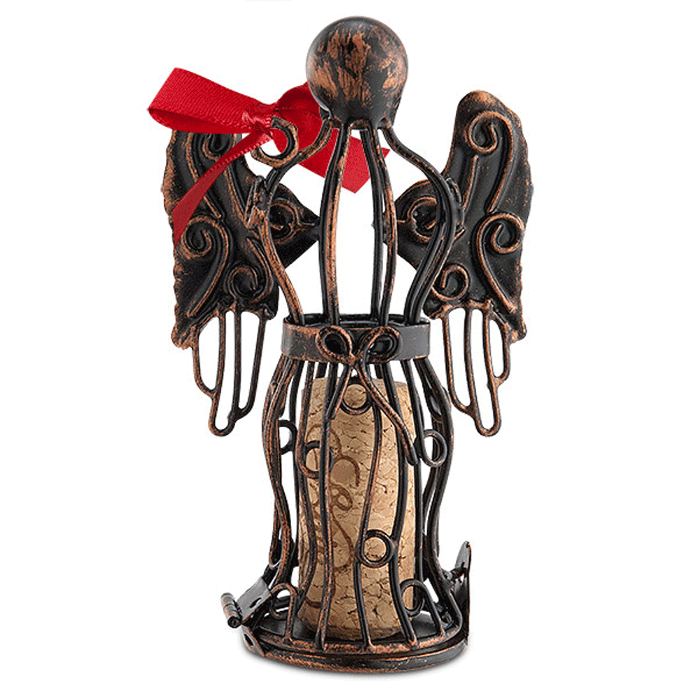Angel Cork Cage Ornament
