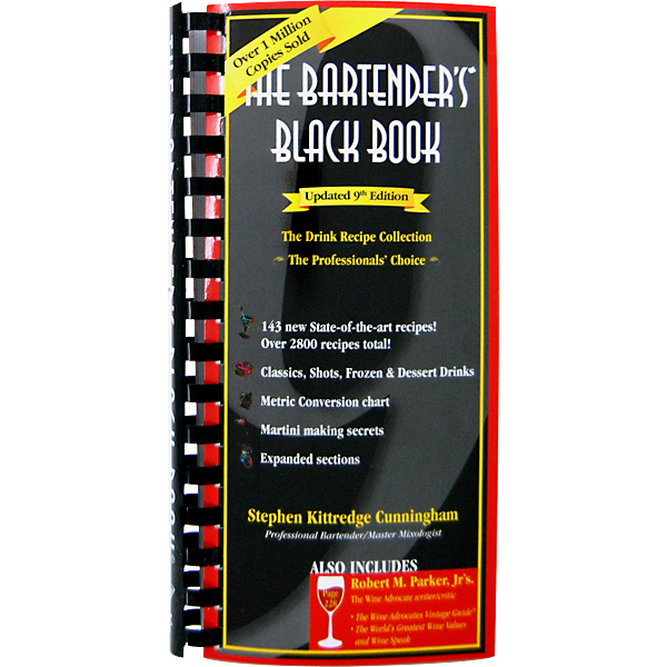 The Bartender's Black Book (Tenth Edition)
