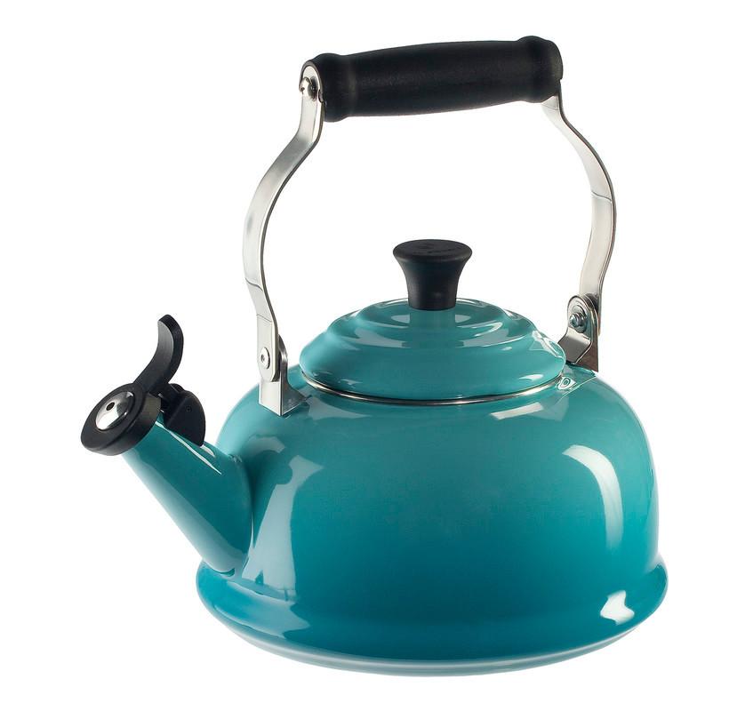 Le Creuset 1.7 Quart Whistling Tea Kettle - Caribbean