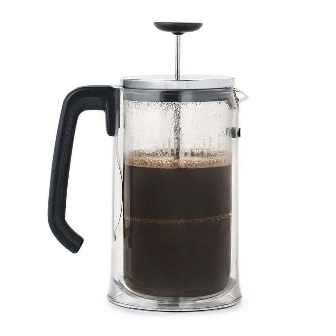 OXO Good Grips 8-Cup French Press Coffee Maker in Clear - Winestuff