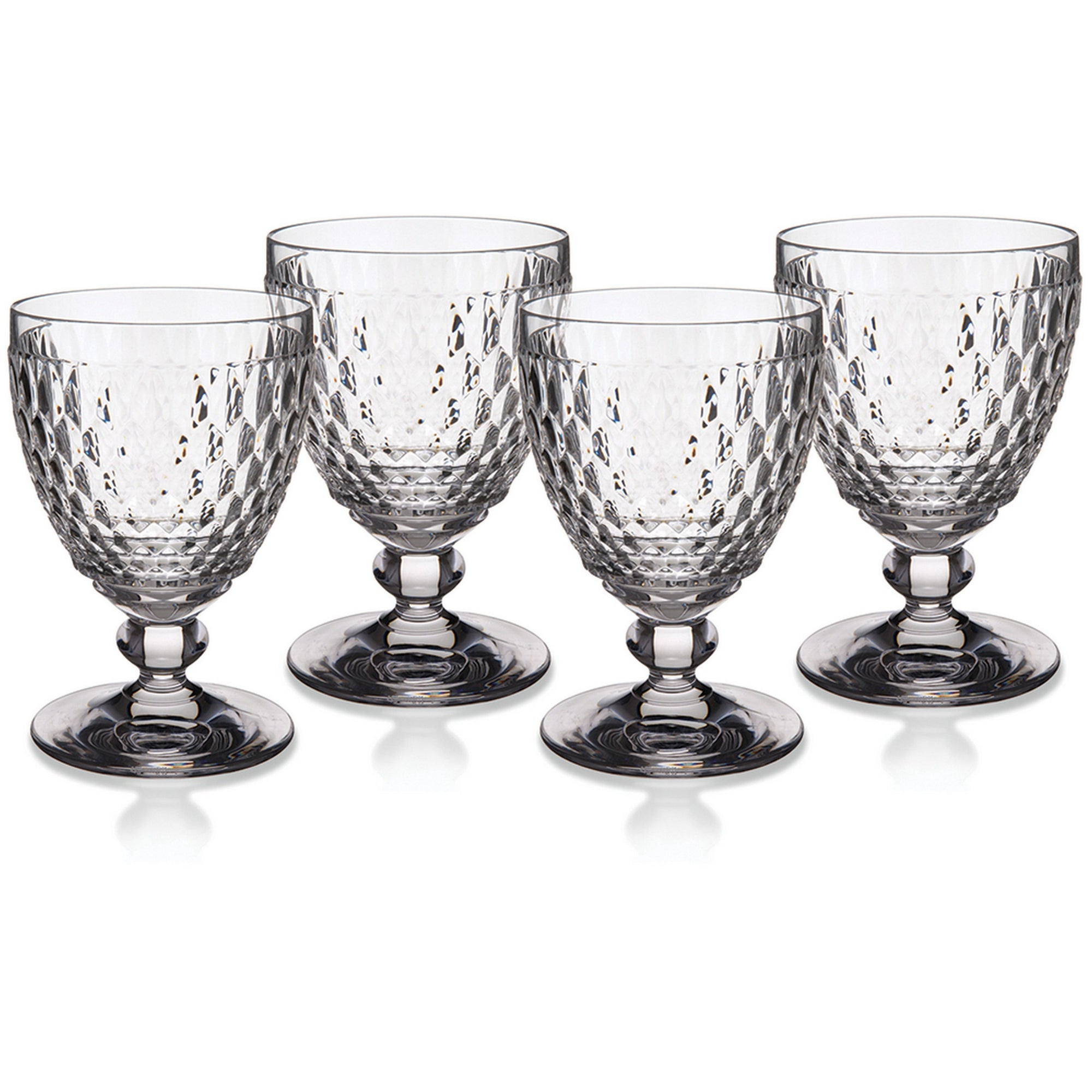 Classic royal enjoyment crystal glass wine cup Pretty metal decorative  glass goblet Wine glass cup