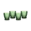 Villeroy & Boch Boston Colored DOF / Tumbler Glasses, Set of 4,  Green, 11 oz