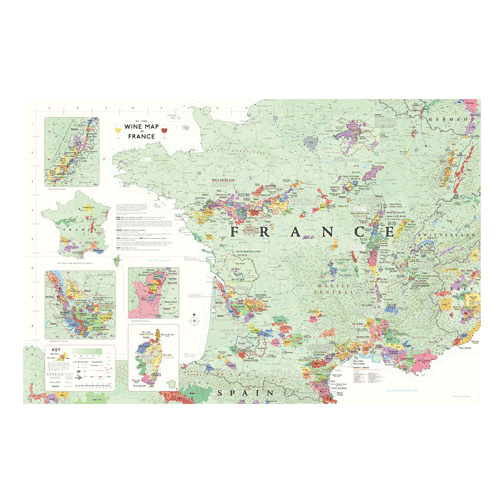 Wine Map of France