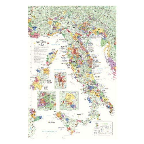 Wine Map of Italy