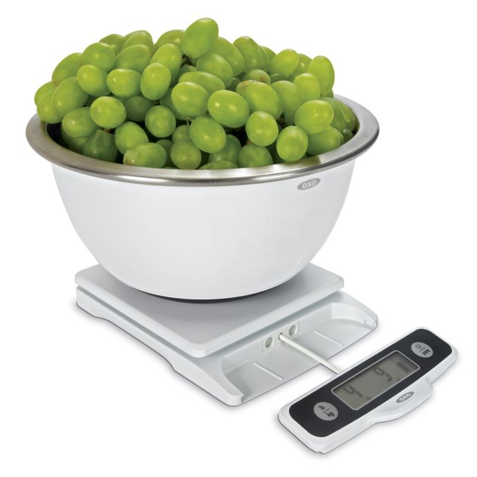 OXO Good Grips 5-lb Food Scale with Pull-Out Display,Black