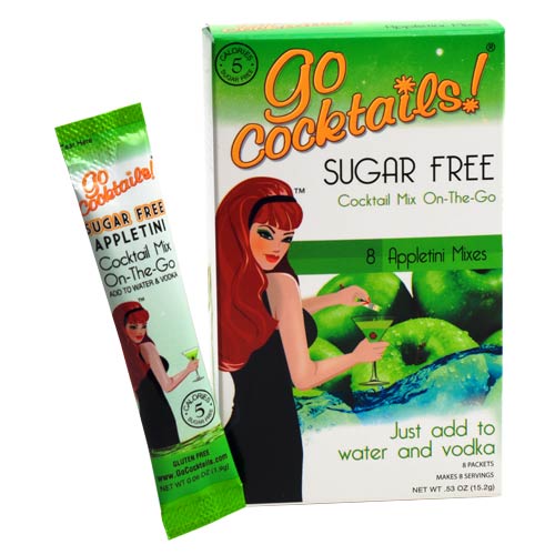 True Fabrications Go Cocktails! Sugar Free Appletini Cocktail Mix