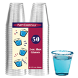 True Fabrications 2 oz. Clear Shot Glasses