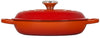 Le Creuset 5 Quart Signature Cast Iron Braiser - Flame