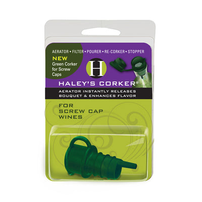 True Fabrications Haley's Green Corker for Screw Caps