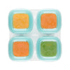 OXO Tot 4 oz. Glass Baby Food Storage Blocks in Teal (Set of 4)
