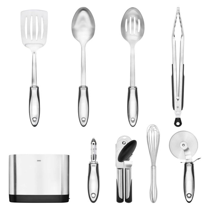 OXO 17pc Culinary and Utensil Set  Utensil set, Kitchen utensils