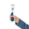 OXO Tot On the Go Fork and Spoon Set with Travel Case in Navy