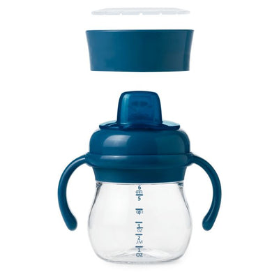 OXO Tot 6 oz. Transitions Soft Spout Sippy Cup Set in Navy