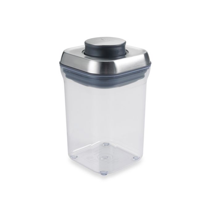 Stainless Steel Airtight Rectangular Storage Container 7 L - for
