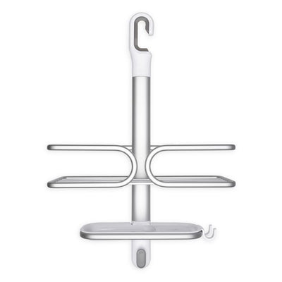 OXO Good Grips 2-Tier Shower Caddy in Aluminum