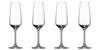 Villeroy & Boch Voice Basic Champagne Flutes, Set of 4, 12 oz