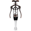 Antique Brass Corkscrew Bottle Stopper