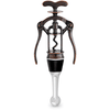 Antique Brass Corkscrew Bottle Stopper