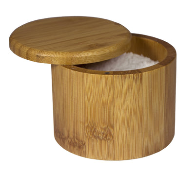 Totally Bamboo Round Salt Box