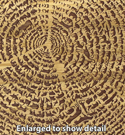 Totally Bamboo 13 Inch  Tree Of Life Serving Board