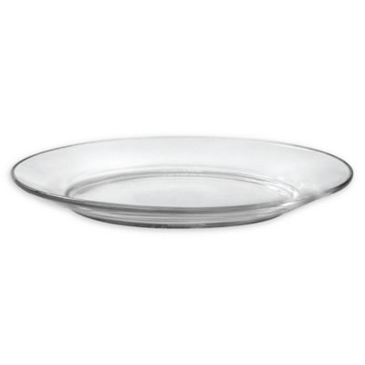 Duralex Lys Clear Tempered Glass Dessert Plates (Set of 4)