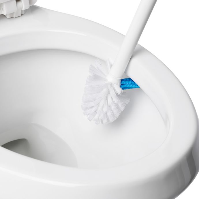 OXO Good Grips Toilet Brush with Rim Cleaner and Storage Canister -  Winestuff