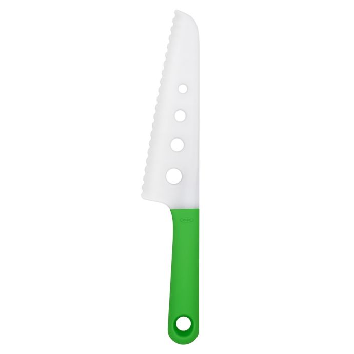 OXO hold a 4-inch fruit knife-bright green - Shop OXO Knives & Knife Racks  - Pinkoi