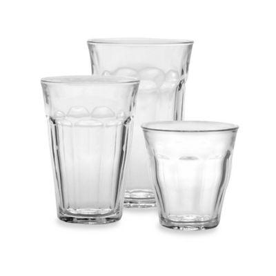 Duralex Picardi 18-Piece Tumbler Glassware Set