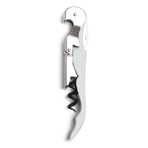 True Fabrications Truetap Double Hinge Waiterstyle Corkscrew- White