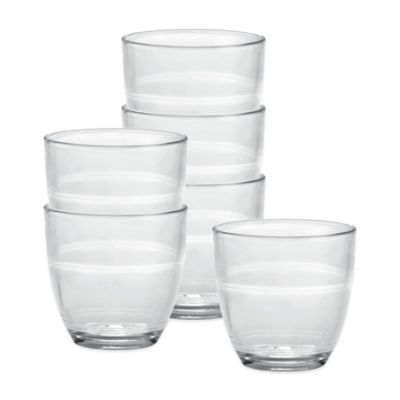 Duralex Gigogne 5 3/4-Ounce Glasses (Set of 6)