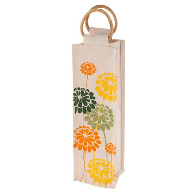 True Fabrications Daisies Jute Bag