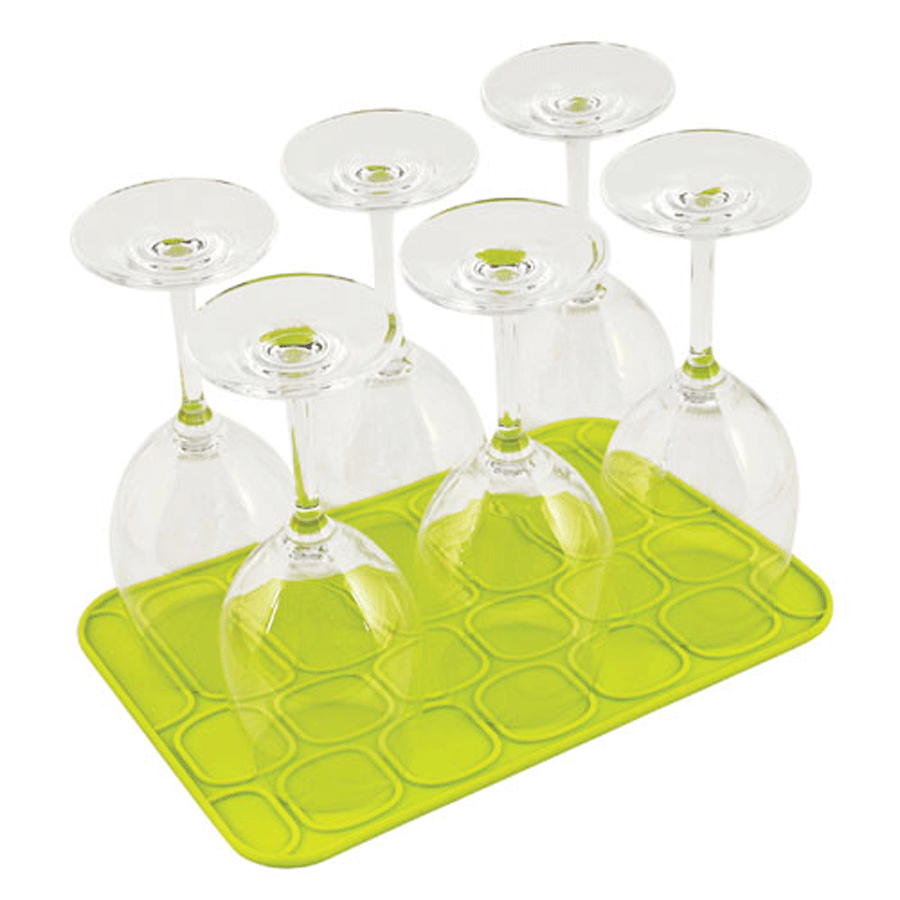 Oxo Silicone Wine Glass Drying Mat : Target