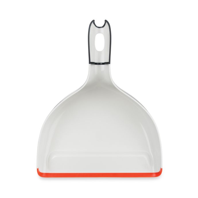 OXO Good Grips Compact Cleaning Dustpan w/ Brush - S/2 (White/Orange)