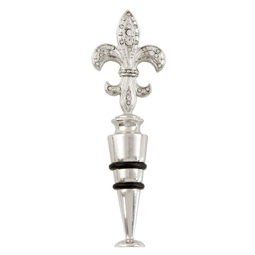 True Fabrications Fleur-de-Lis Bottle Stopper