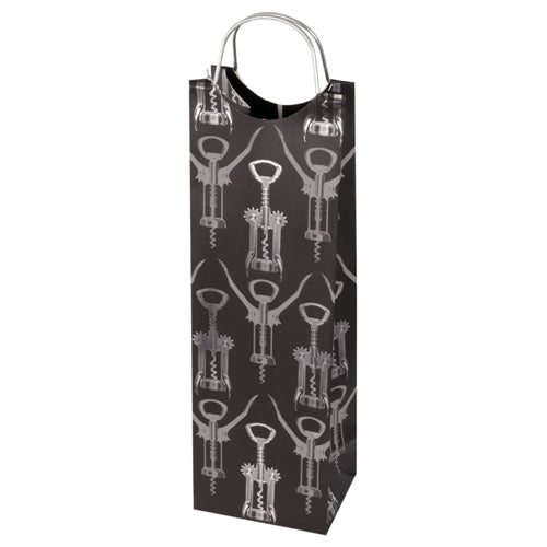True Fabrications Silver Corkscrews Bag