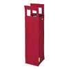 True Fabrications 1-Bottle Red Insulated Tote